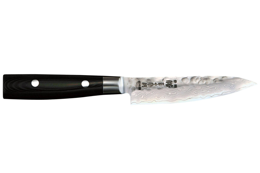 Japanisches Schälmesser Yaxell ZEN Klinge 12cm Damast 37 Schichten