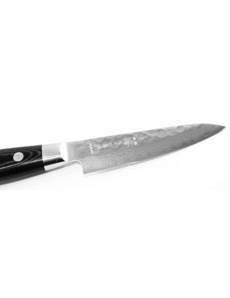 Japanisches Schälmesser Yaxell ZEN Klinge 12cm Damast 37 Schichten
