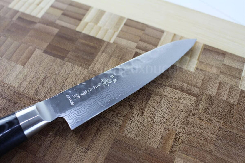 Yaxell ZEN japanilainen Kuorimaveitsi 12cm 37-kerroksinen damascusterä 12cm
