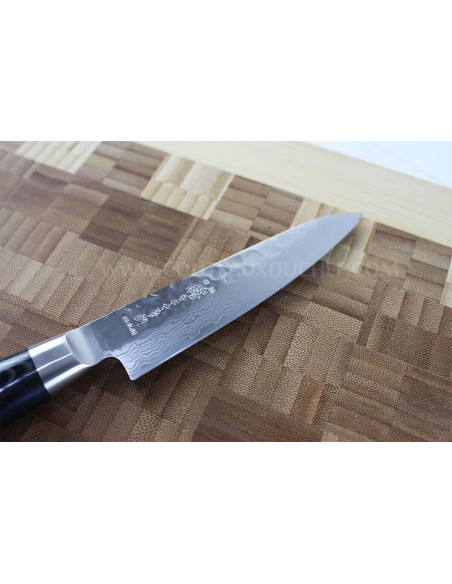 Yaxell ZEN japansk Urtekniv 12 cm 37 lag damaskusblad