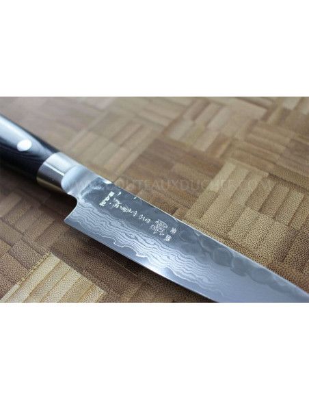 Yaxell ZEN japanilainen Kuorimaveitsi 12cm 37-kerroksinen damascusterä 12cm