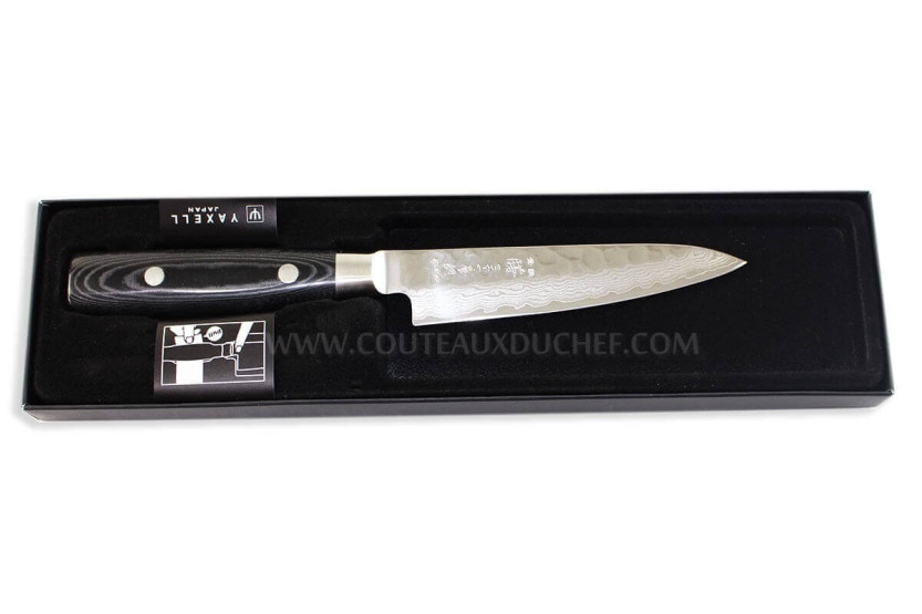 Yaxell ZEN japanilainen Kuorimaveitsi 12cm 37-kerroksinen damascusterä 12cm