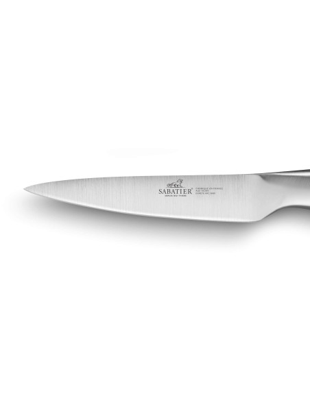 Sabatier Fuso Nitro+ Urtekniv 10 cm Sandvik-blad, helt i rustfrit stål