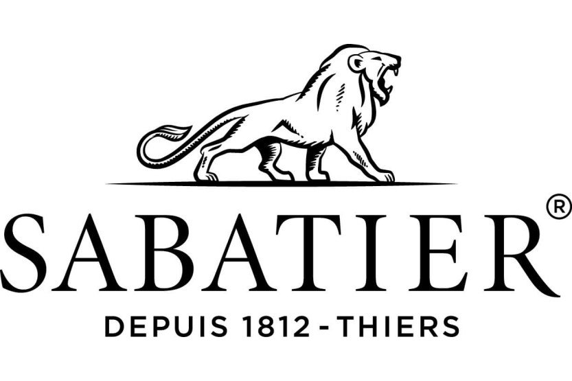 Ideal SABATIER coltello spelucchino 100% acciaio inox forgiato rivetti in ottone lama da 10 cm