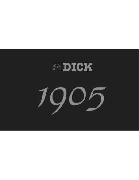 DICK 1905 smidd filékniv 18cm flexibelt blad designerhandtag