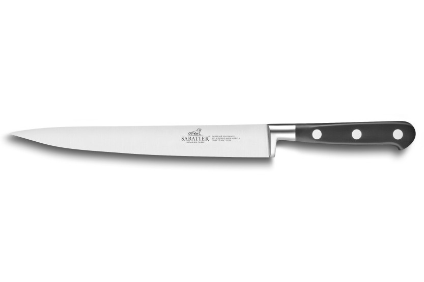 Cuchillo fileteador de pescado Ideal SABATIER 100% acero inoxidable forjado 20cm hoja flexible