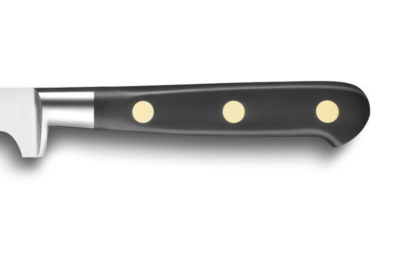 SABATIER Idealisk svensk filékniv 100% rostfritt stål smidda mässingsnitar 22cm blad