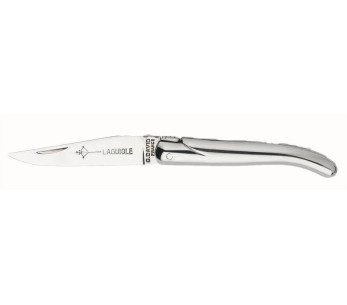 Couteau Laguiole Arbalète G.DAVID manche 8cm tout inox
