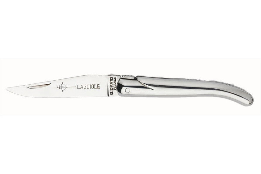 Laguiole Knife Crossbow G DAVID helt i rustfrit stål - LAGUIOLE Knives