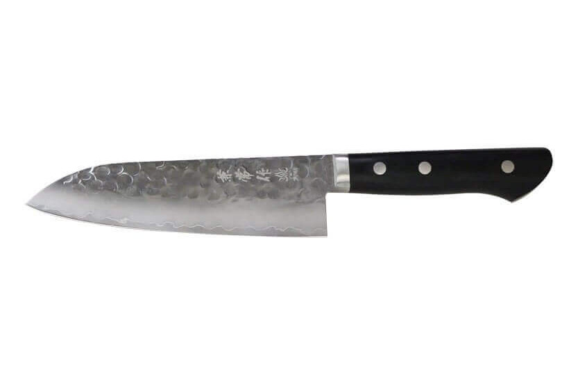 santokukniv 16,5cm Japan Kanetsune VG1 martelé