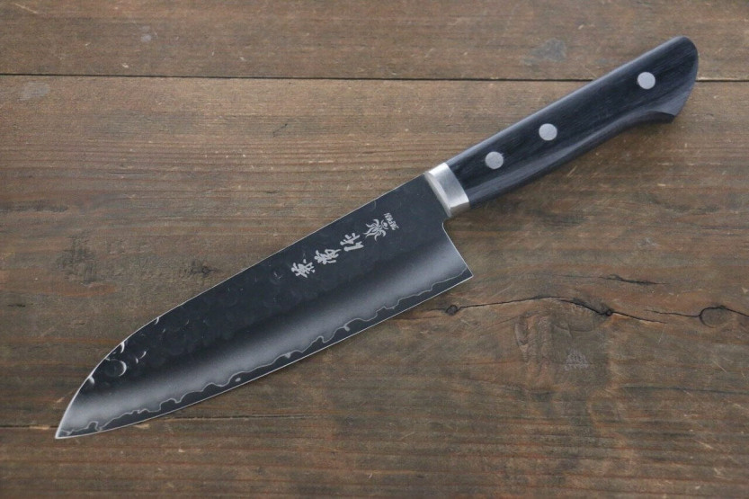 santoku-kniv 16,5 cm Japan Kanetsune VG1 martelé