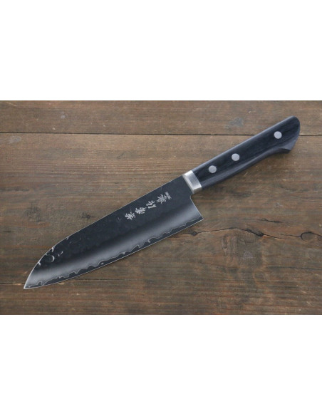 faca santoku 16,5cm Japão Kanetsune VG1 martelé
