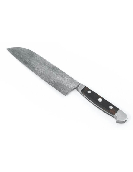 Gude 18cm santokukniv Damaskus santokukniv | Gude damaskuskniv