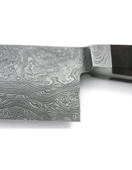 Gude Damascussantokumesser 18cm | Gude Damascus Messer