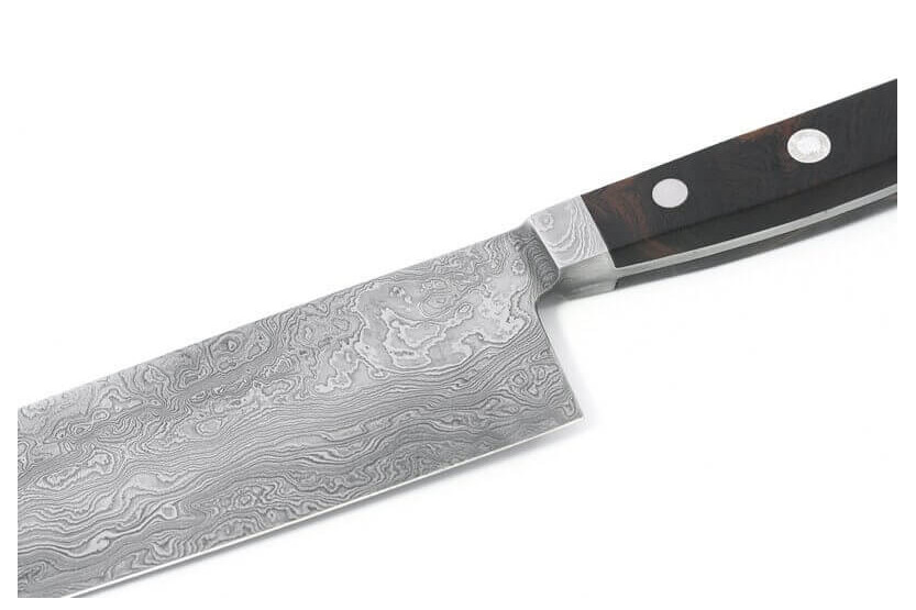 Gude 18cm santokukniv Damaskus santokukniv | Gude damaskuskniv