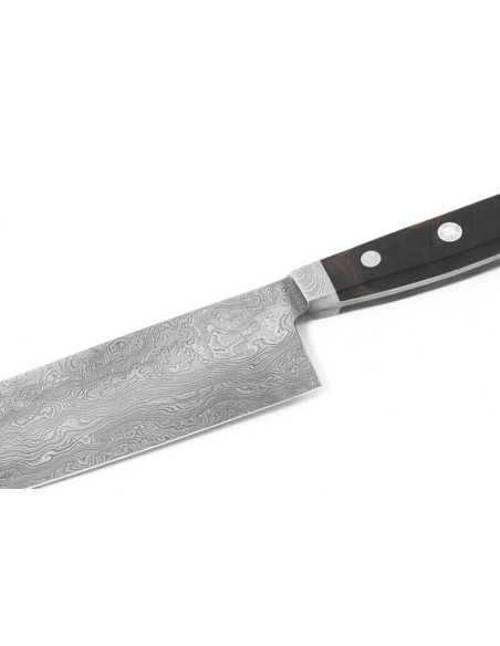 Gude 18cm santokukniv Damaskus santokukniv | Gude damaskuskniv
