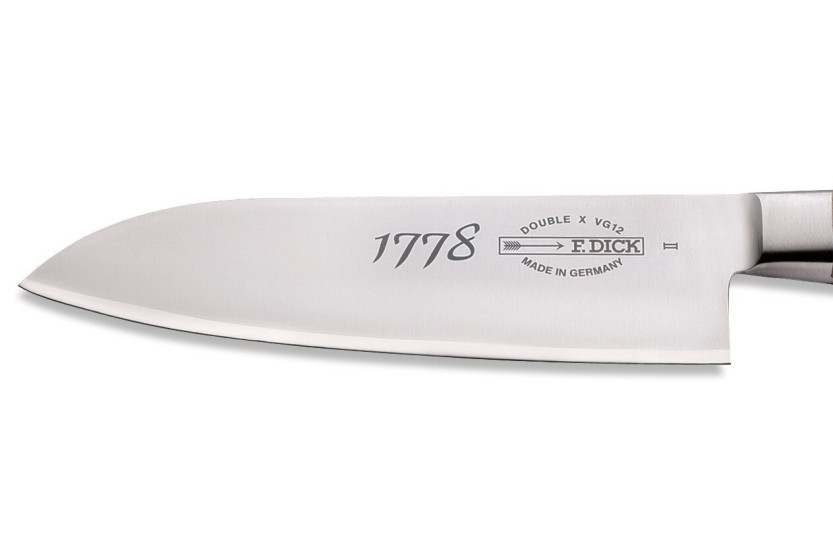 faca santoku DICK 1778 17cm em aço de qualidade