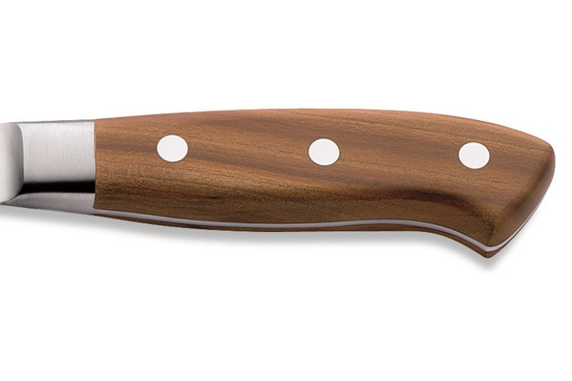 Couteau santoku DICK 1778 lame acier 3 couches 17cm manche bois de prunier