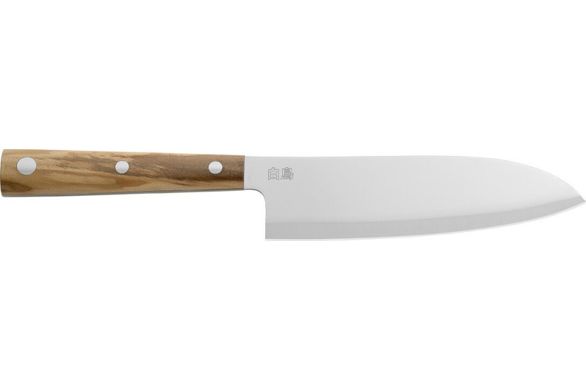 santokumesser 18cm Olivenbaum Due Cigni Hakucho