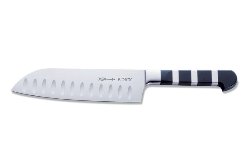 DICK 1905 gesmeed Santokumes 18cm met granton lemmet design handgreep