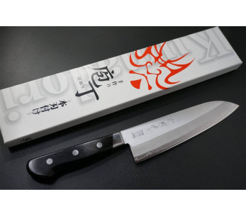 faca santoku Japão Kanetsune Sandvik 18cm 2