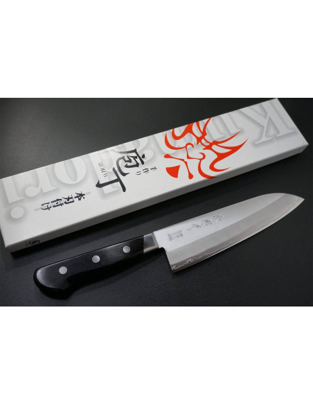 Japansk santoku-kniv Japan Kanetsune 18 cm Sandvik-stål
