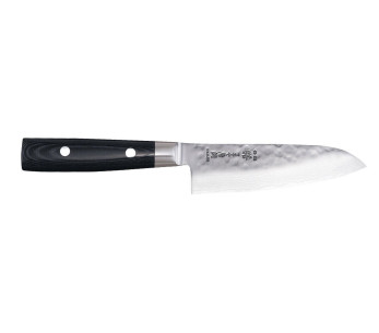Pequeno damasco japonês santoku Yaxell Zen 12,5cm