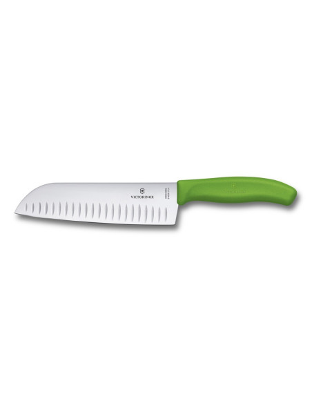 mit Kullenmit Kullenschliff 17cm Victorinox grüner Griff
