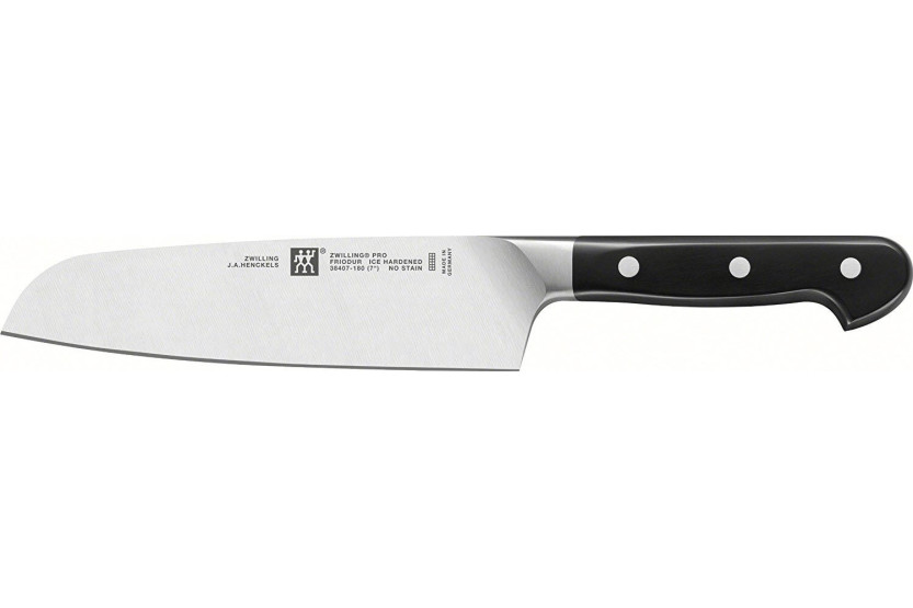 Couteau santoku Zwilling Pro forgé 18cm