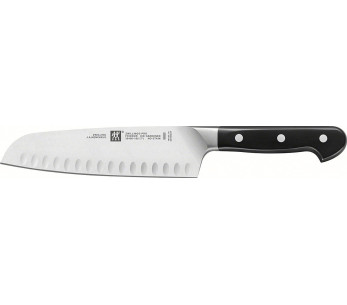 Zwilling Pro santoku-kniv smidd med granton-egg 18 cm