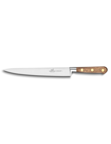 Sabatier Perigord Faca de trinchar forjada, lâmina de 20 cm, cabo de nogueira