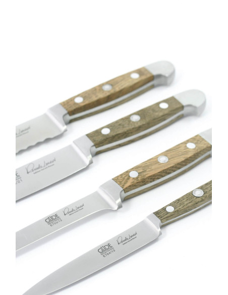 Faca utilitária forjada Güde Alpha Olive 13cm