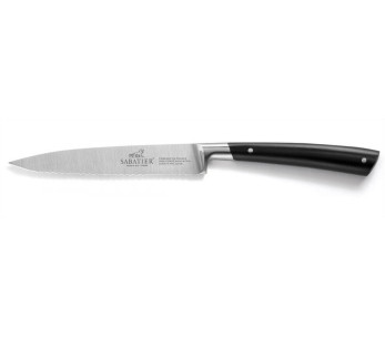 coltello universale Sabatier Edonist forgiato da 13 cm con lama seghettata