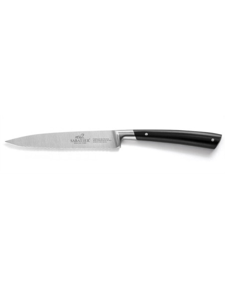 Sabatier Edonist smidd Allkniv 13cm tandat blad