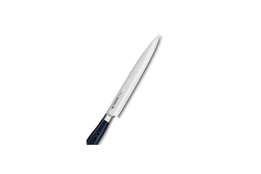 Yanagiba mes enkelzijdig Yanagiba mes 24cm pro Fischer ZEN extreme hardheid