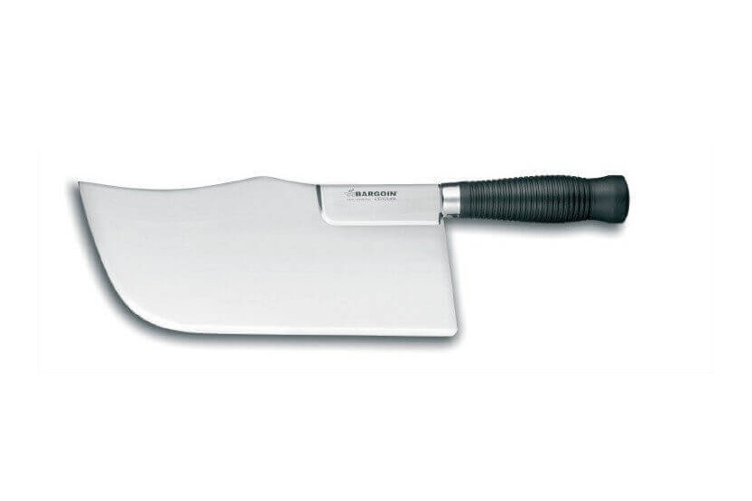 Lihakirves Bargoin musta kaareva selkä 24cm 0.75 Kg 0.75 Kg