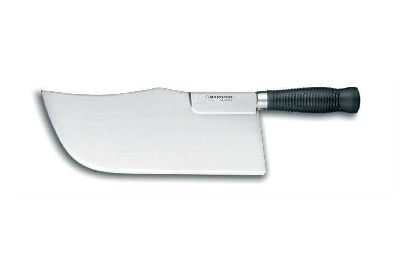 Versterkte Hakmes Bargoin zwart gebogen rug 28cm 0,97 Kg