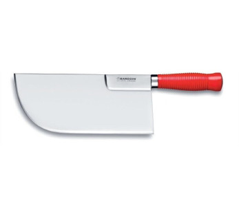 Forsterket kjøttøks Bargoin rød rett rygg 26 cm 0,84 kg