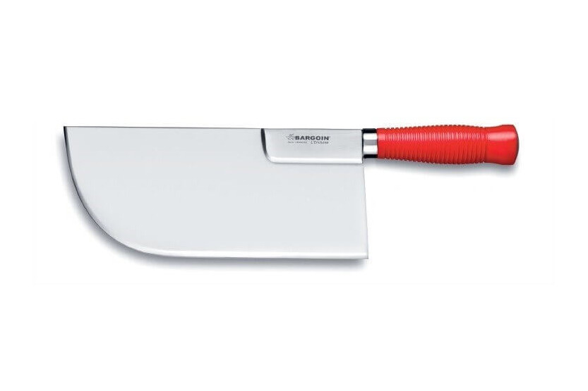 Feuille de boucher renforcée Bargoin rouge dos droit 26cm 0.84 Kg 