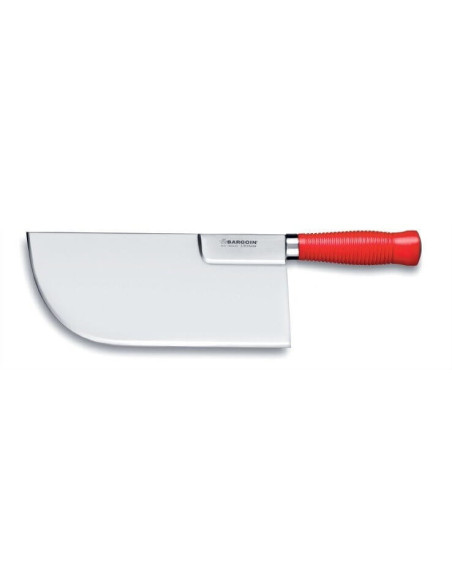 Forsterket kjøttøks Bargoin rød rett rygg 26 cm 0,84 kg