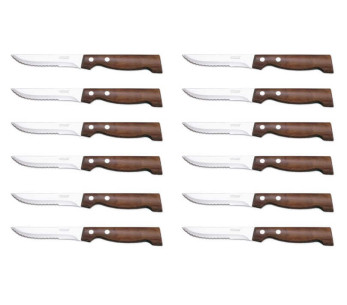 12 facas para bifes Arcos com lâmina de aço NITRUM®de 11 cm
