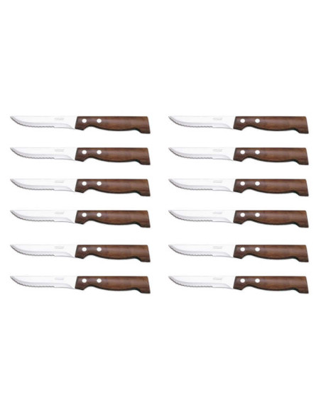12 Arcos steakknive 11 cm klinge NITRUM®-ståltræhåndtag