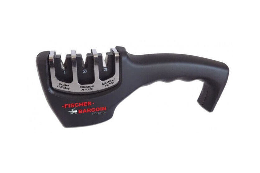 Affilacoltelli triplo manuale FISCHER BARGOIN