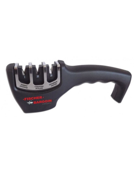Affilacoltelli triplo manuale FISCHER BARGOIN