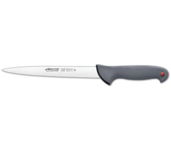 Cuchillo fileteador de pescado  profesional semi-flexible Arcos Colour Prof 19cm