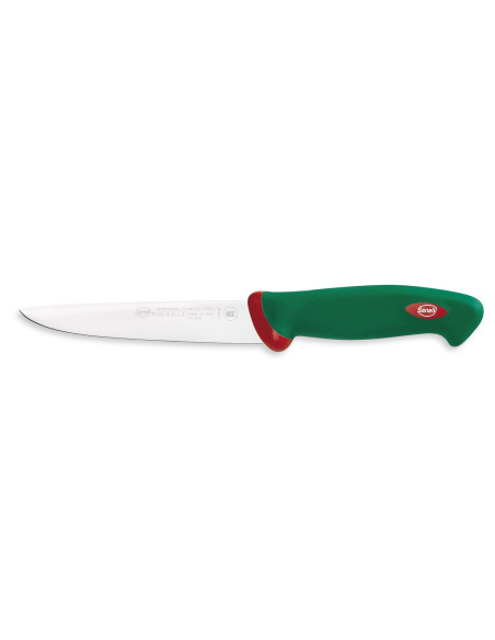 SANELLI Premana profesjonell utbeiningskniv 16 cm stivt blad grønt håndtak