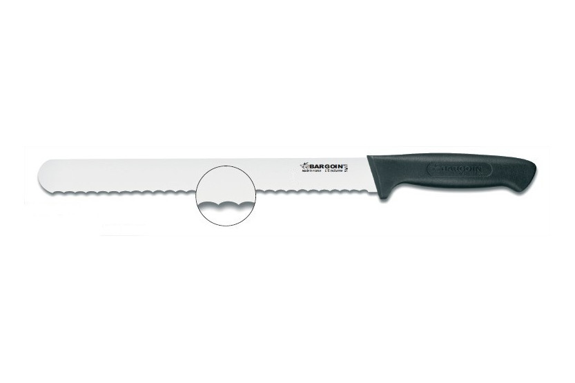 Bargoin Konditorkniv med takket blad - 25 cm