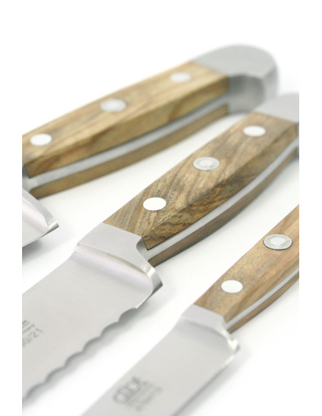 Güde Brødkniv 21 cm Alpha Olive smidd