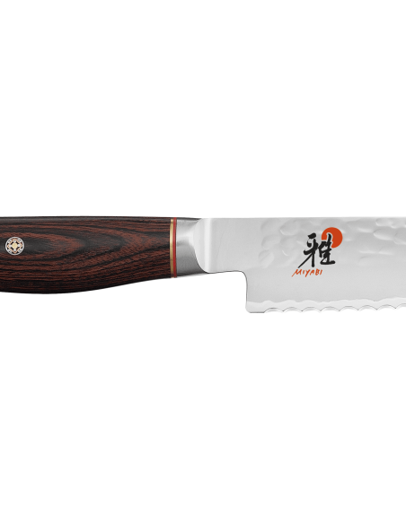 Miyabi 6000MCT Cuchillo japonés pan Cuchillo japonés pakka 23cm - MIYABI Cuchillos