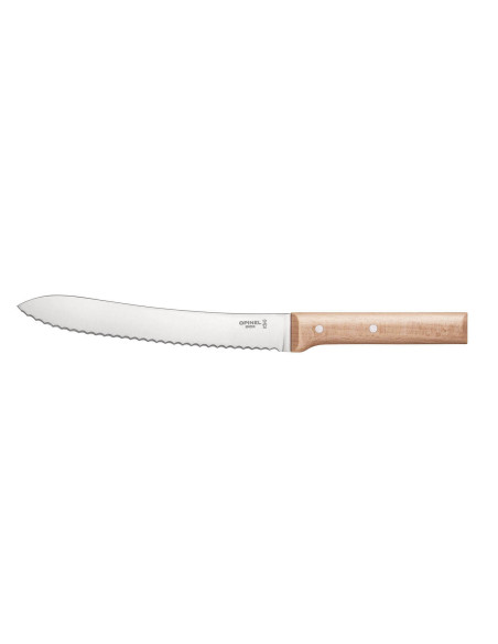 Opinel Parrallèle leipäveitsi 21cm n°116 puinen kahva